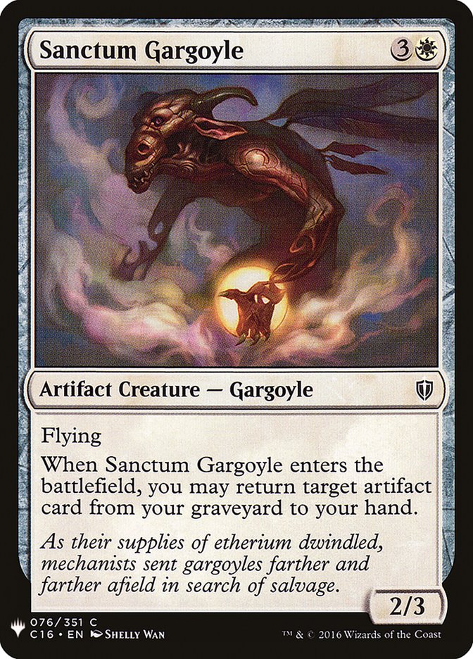 Sanctum Gargoyle [Mystery Booster] | Black Swamp Games