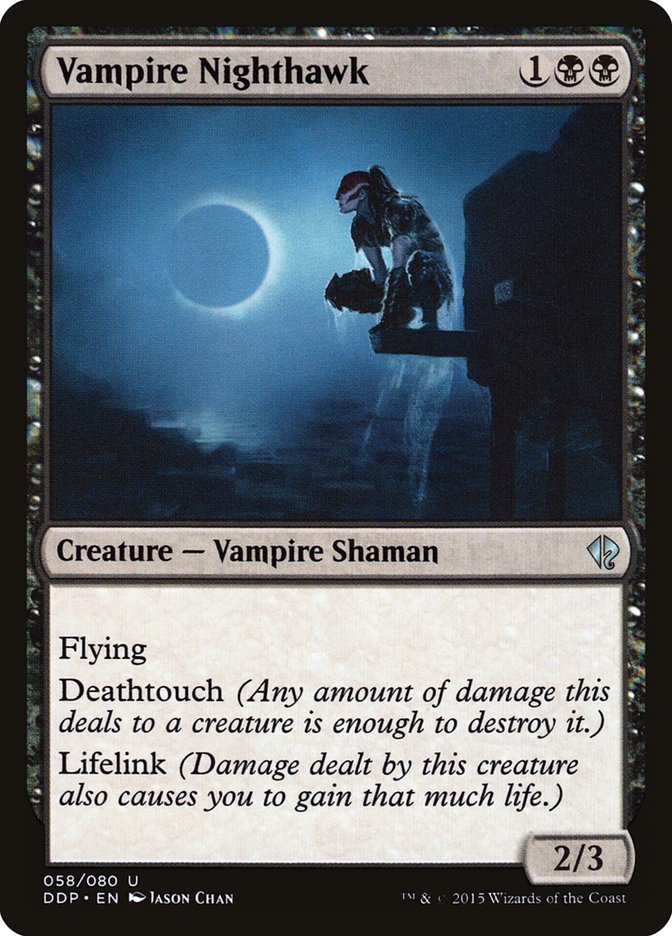 Vampire Nighthawk [Duel Decks: Zendikar vs. Eldrazi] | Black Swamp Games