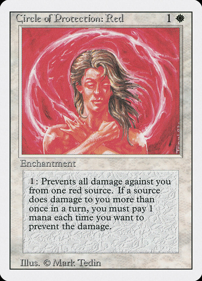 Circle of Protection: Red [Revised Edition] | Black Swamp Games