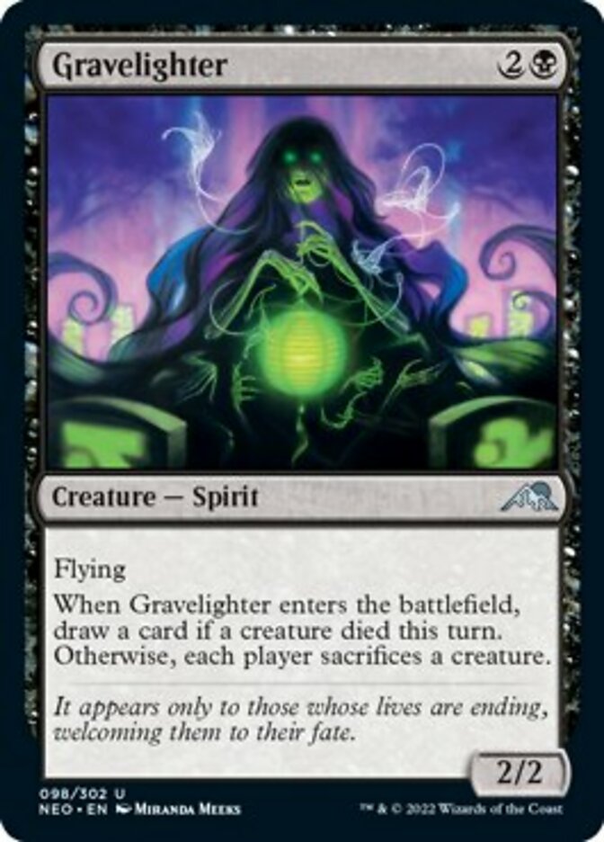 Gravelighter [Kamigawa: Neon Dynasty] | Black Swamp Games