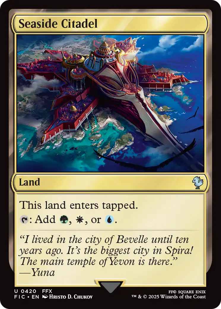 Seaside Citadel [FINAL FANTASY Commander] | Black Swamp Games