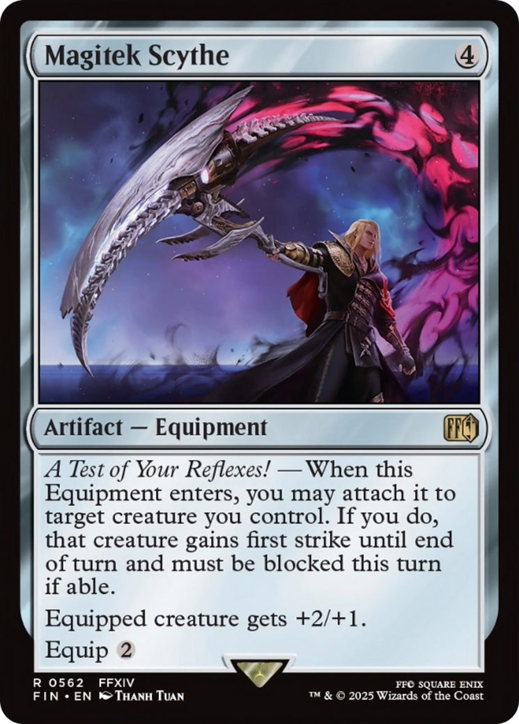 Magitek Scythe [FINAL FANTASY] | Black Swamp Games