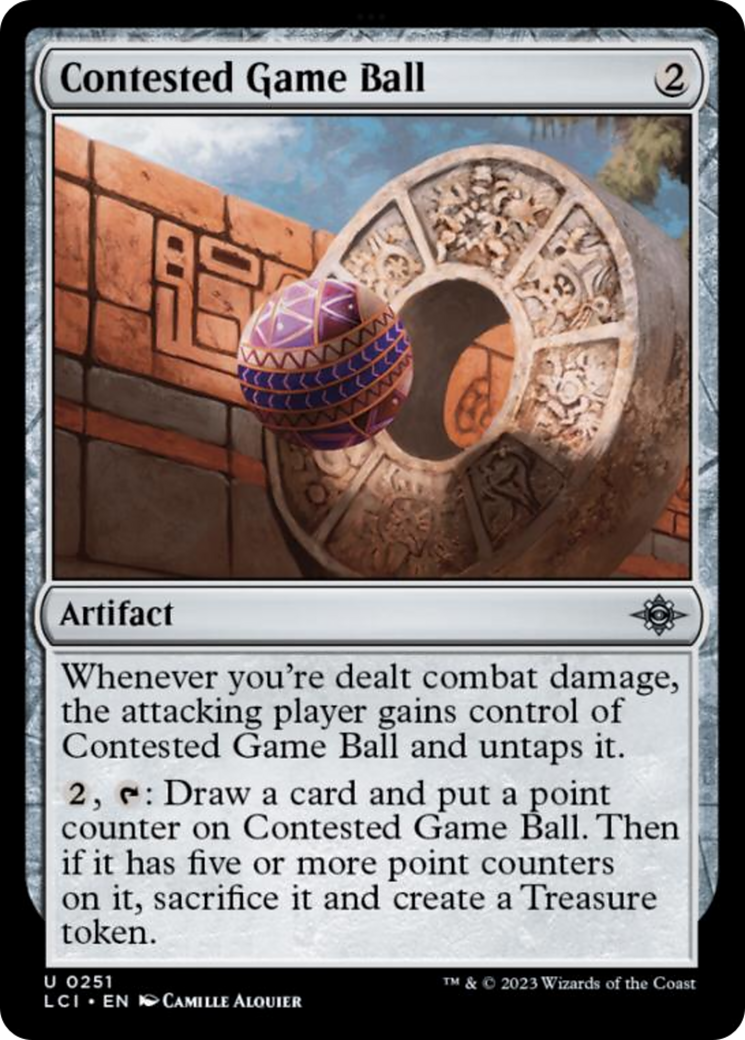 Contested Game Ball [The Lost Caverns of Ixalan] | Black Swamp Games