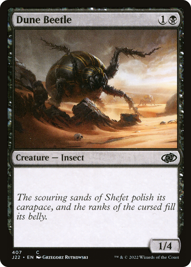 Dune Beetle [Jumpstart 2022] | Black Swamp Games