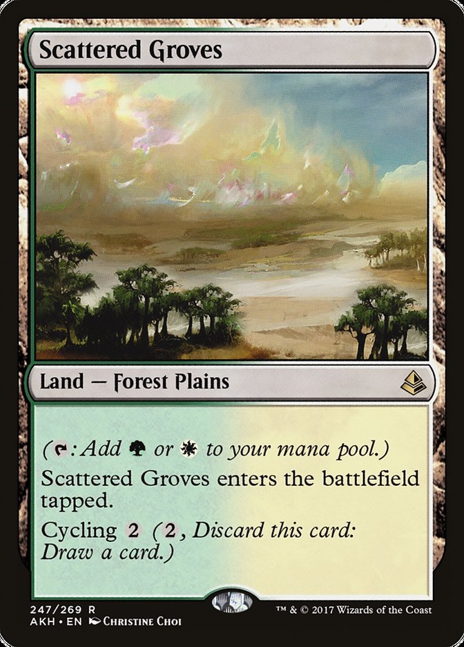 Scattered Groves [Amonkhet] | Black Swamp Games