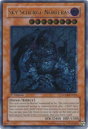Sky Scourge Norleras [FOTB-EN022] Ultimate Rare | Black Swamp Games