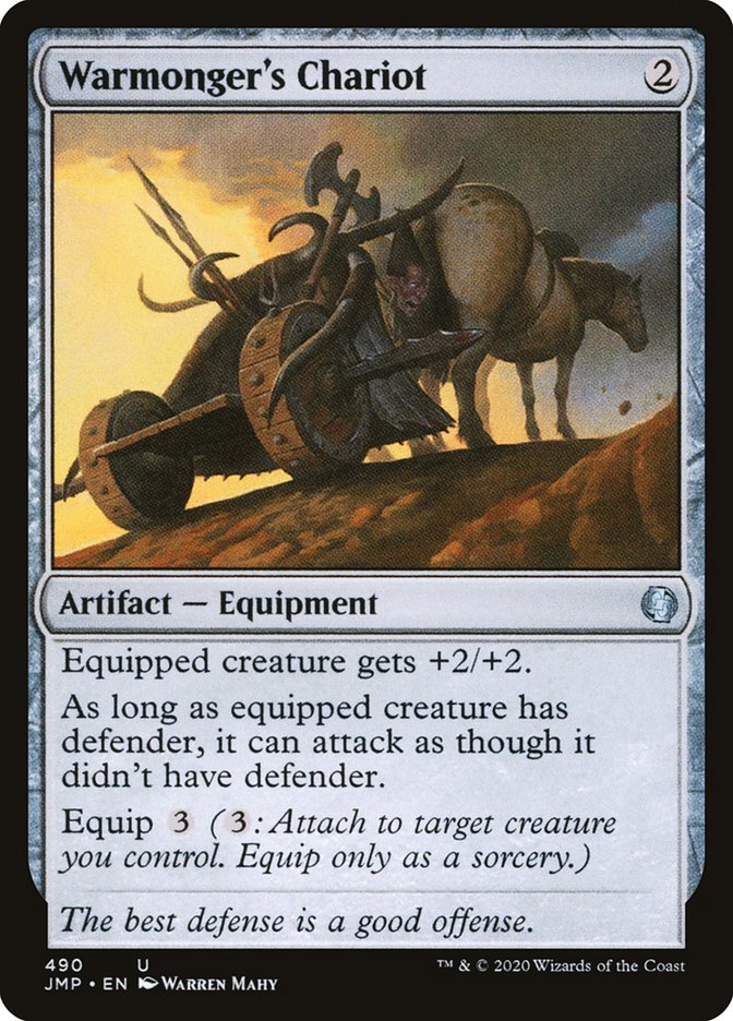 Warmonger's Chariot [Jumpstart] | Black Swamp Games