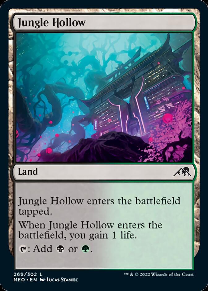 Jungle Hollow [Kamigawa: Neon Dynasty] | Black Swamp Games