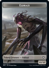 Servo // Eldrazi Double-Sided Token [The Brothers' War Commander Tokens] | Black Swamp Games