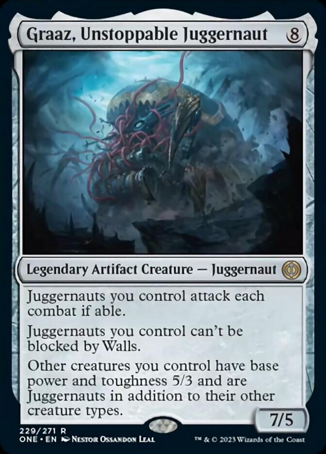 Graaz, Unstoppable Juggernaut [Phyrexia: All Will Be One] | Black Swamp Games