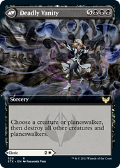 Selfless Glyphweaver // Deadly Vanity (Extended Art) [Strixhaven: School of Mages] | Black Swamp Games