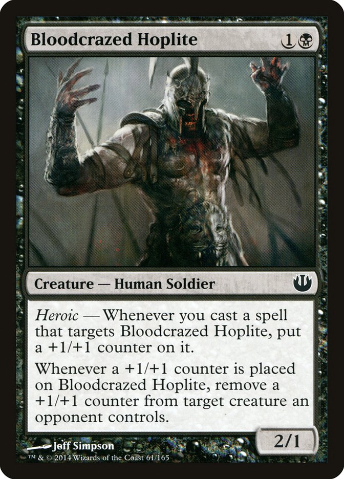 Bloodcrazed Hoplite [Journey into Nyx] | Black Swamp Games