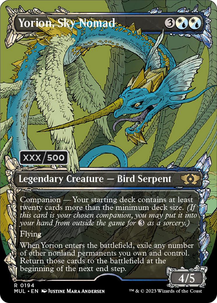 Yorion, Sky Nomad (Serialized) [Multiverse Legends] | Black Swamp Games