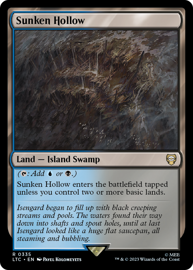 Sunken Hollow [The Lord of the Rings: Tales of Middle-Earth Commander] | Black Swamp Games