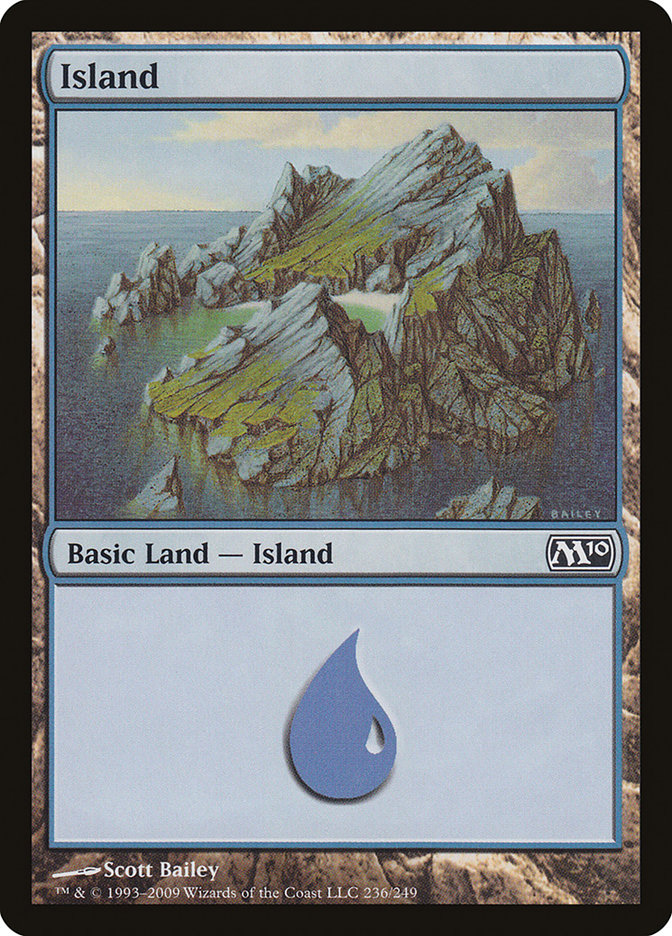 Island (236) [Magic 2010] | Black Swamp Games