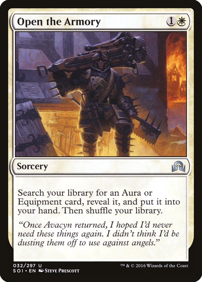Open the Armory [Shadows over Innistrad] | Black Swamp Games