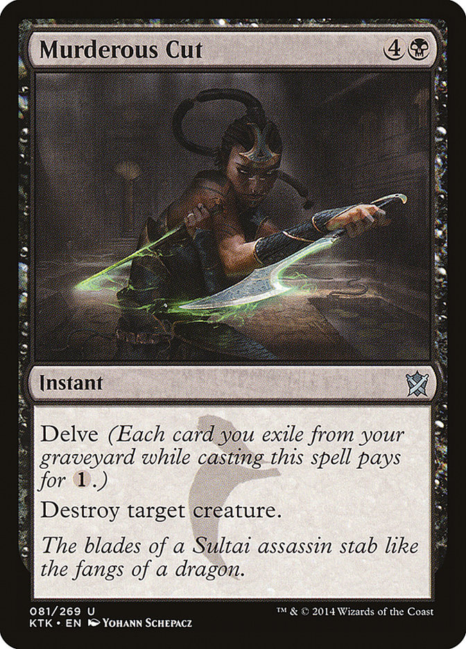 Murderous Cut [Khans of Tarkir] | Black Swamp Games