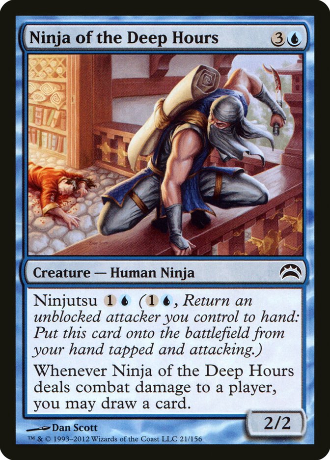 Ninja of the Deep Hours [Planechase 2012] | Black Swamp Games