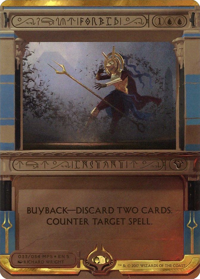 Forbid (Invocation) [Amonkhet Invocations] | Black Swamp Games