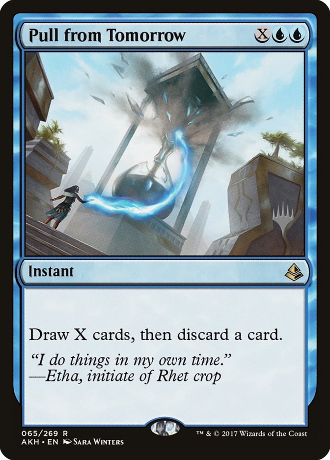Pull from Tomorrow (Promo Pack) [Amonkhet Promos] | Black Swamp Games