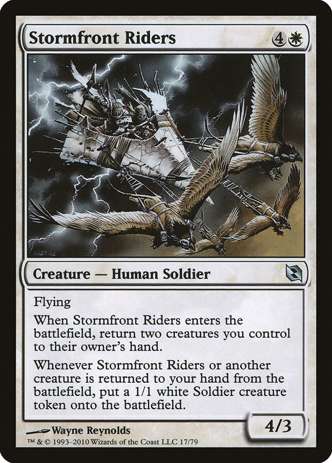 Stormfront Riders [Duel Decks: Elspeth vs. Tezzeret] | Black Swamp Games