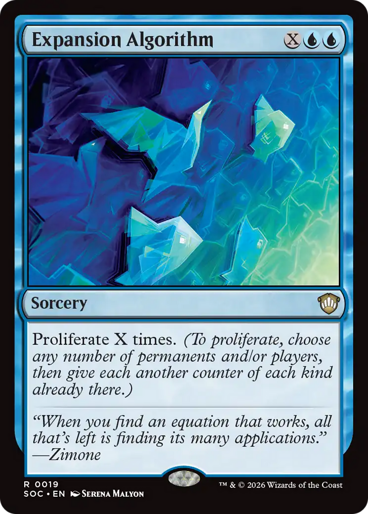 Expansion Algorithm [Secrets of Strixhaven Commander] | Black Swamp Games