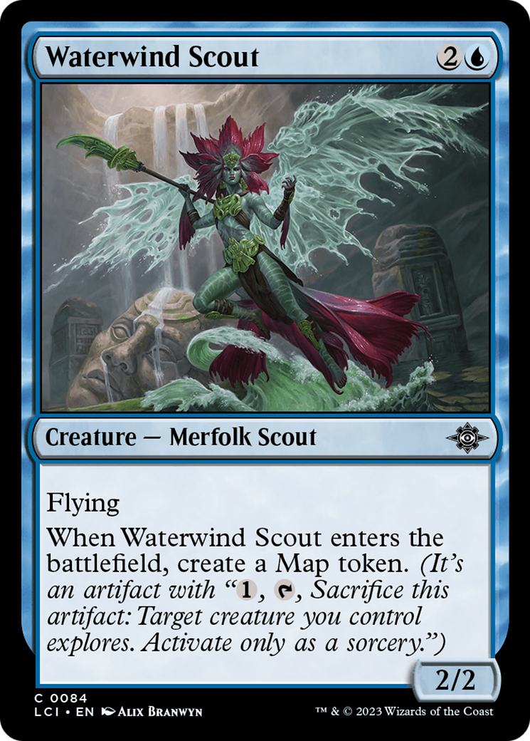 Waterwind Scout [The Lost Caverns of Ixalan] | Black Swamp Games