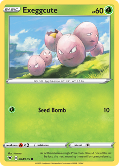 Exeggcute (004/185) [Sword & Shield: Vivid Voltage] | Black Swamp Games