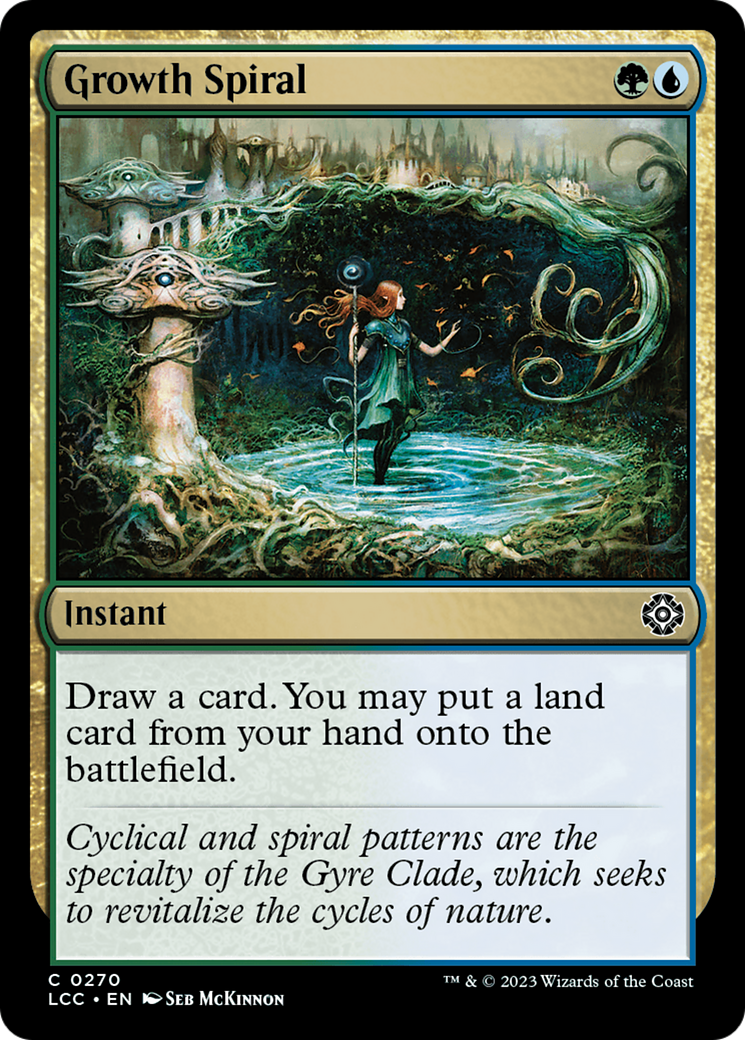 Growth Spiral [The Lost Caverns of Ixalan Commander] | Black Swamp Games