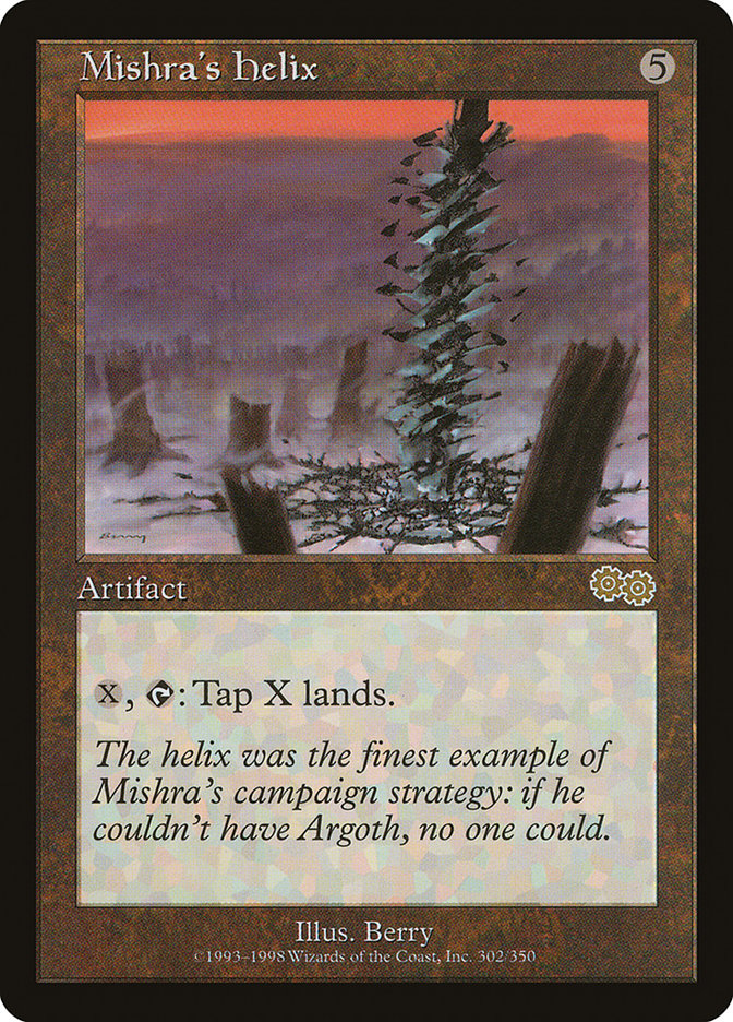 Mishra's Helix [Urza's Saga] | Black Swamp Games