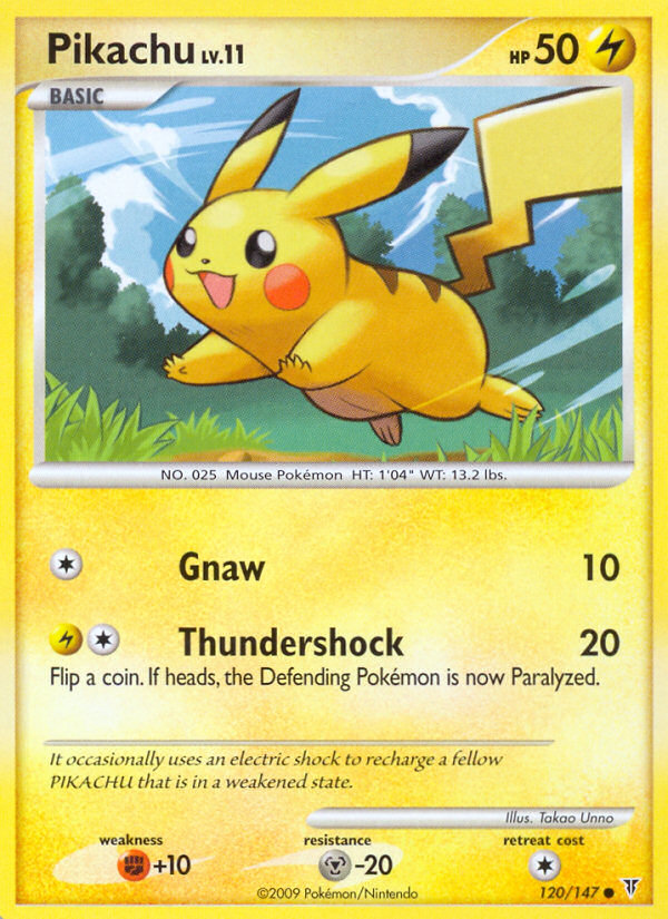 Pikachu (120/147) [Platinum: Supreme Victors] | Black Swamp Games