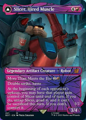 Slicer, Hired Muscle // Slicer, High-Speed Antagonist (Shattered Glass) [Transformers] | Black Swamp Games