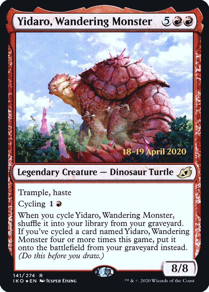 Yidaro, Wandering Monster [Ikoria: Lair of Behemoths Prerelease Promos] | Black Swamp Games