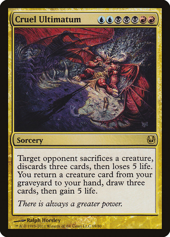Cruel Ultimatum [Duel Decks: Ajani vs. Nicol Bolas] | Black Swamp Games