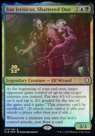 Jon Irenicus, Shattered One [Commander Legends: Battle for Baldur's Gate Prerelease Promos] | Black Swamp Games