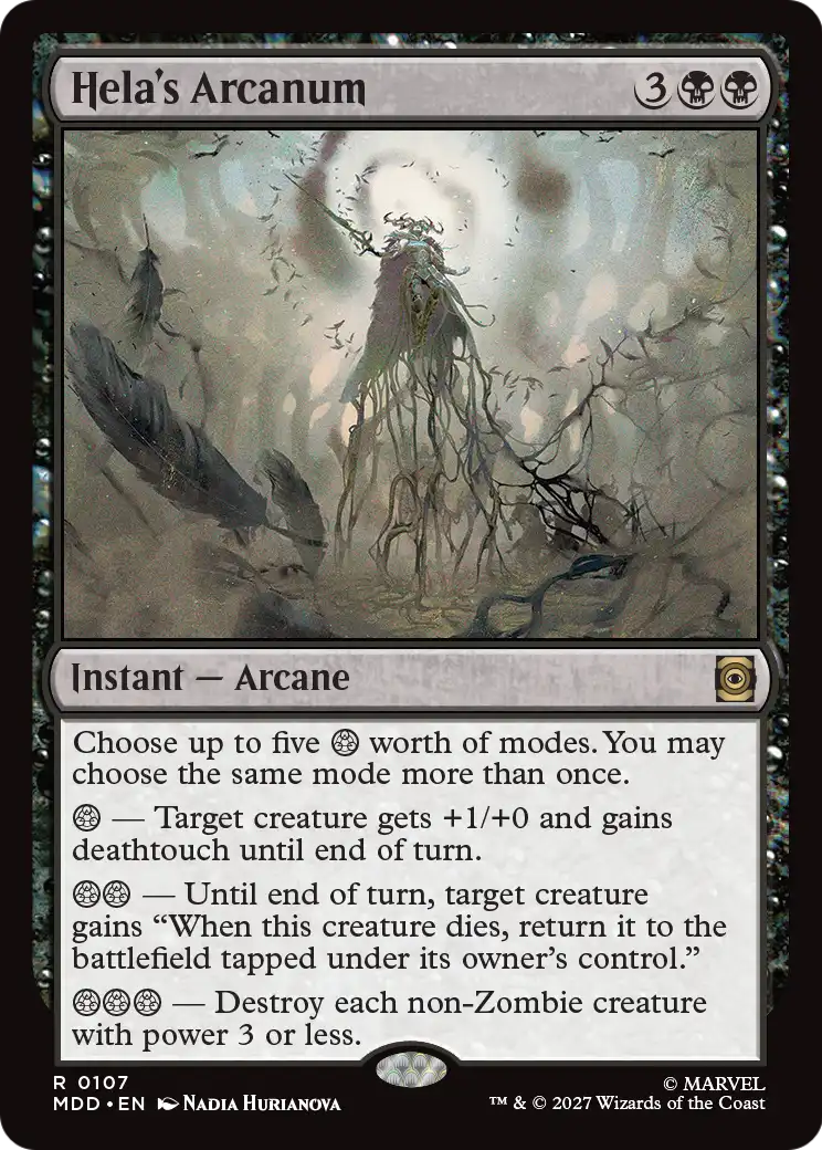Hela's Arcanum [Marvel: Darkhold Destiny] | Black Swamp Games