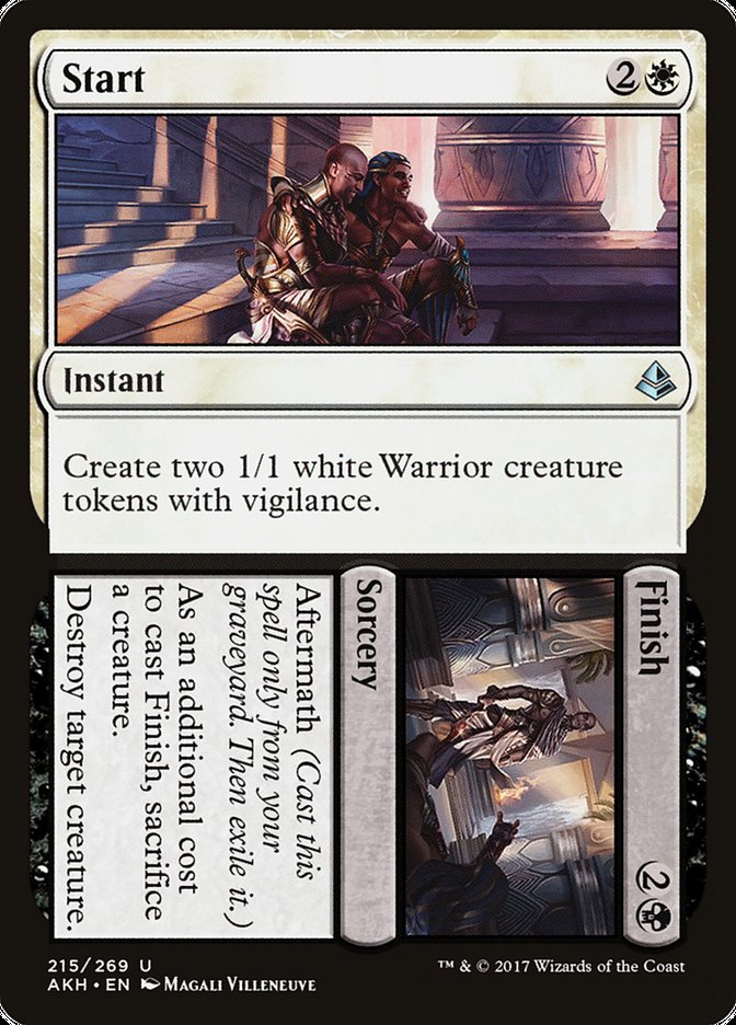Start // Finish [Amonkhet] | Black Swamp Games