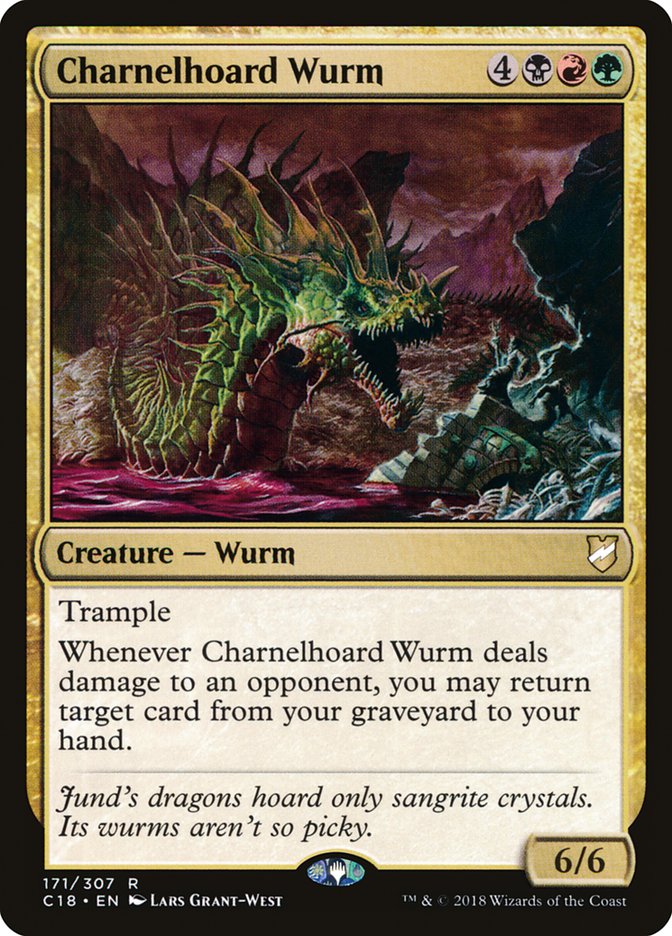 Charnelhoard Wurm [Commander 2018] | Black Swamp Games