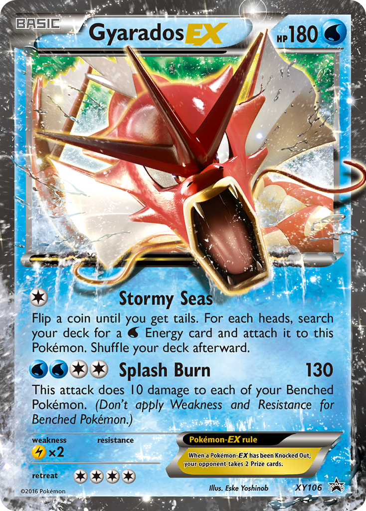 Gyarados EX (XY106) [XY: Black Star Promos] | Black Swamp Games