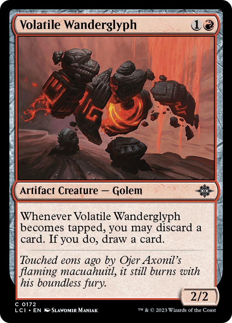 Volatile Wanderglyph [The Lost Caverns of Ixalan] | Black Swamp Games