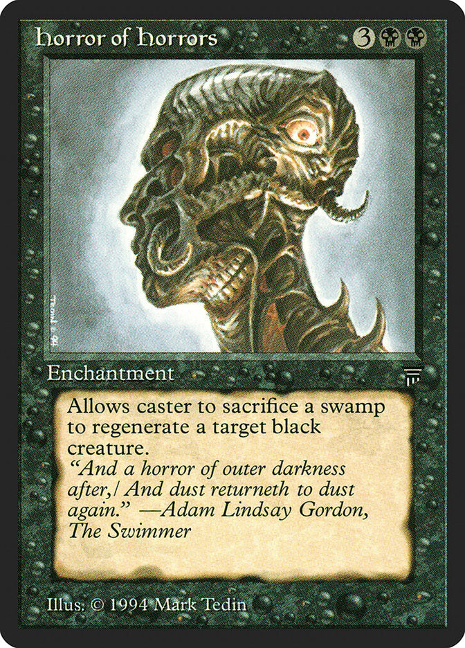 Horror of Horrors [Legends] | Black Swamp Games