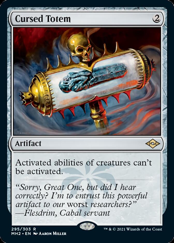 Cursed Totem [Modern Horizons 2] | Black Swamp Games