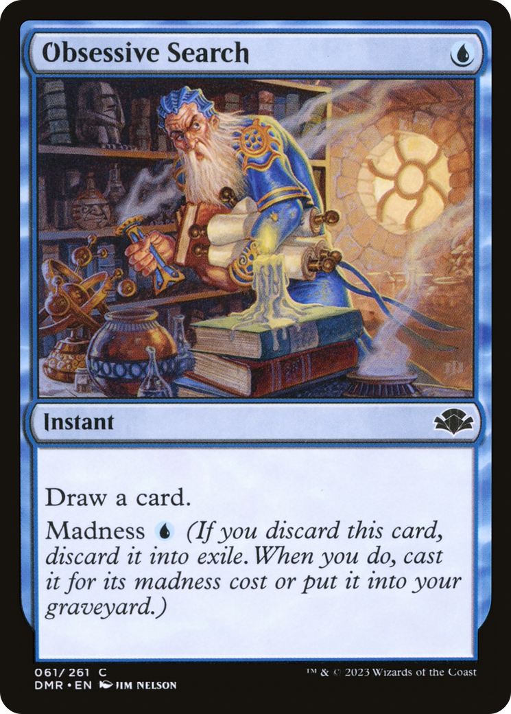 Obsessive Search [Dominaria Remastered] | Black Swamp Games