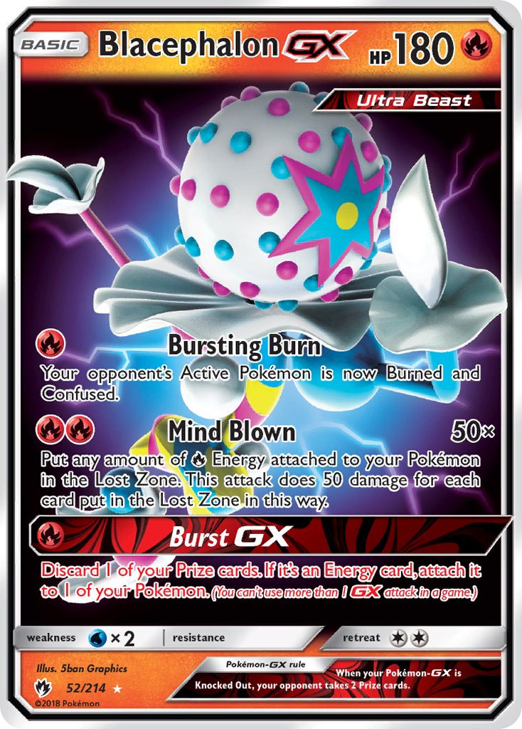 Blacephalon GX (52/214) [Sun & Moon: Lost Thunder] | Black Swamp Games