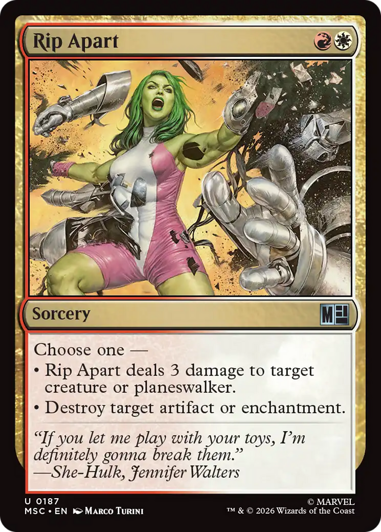 Rip Apart [Marvel Super Heroes Commander] | Black Swamp Games