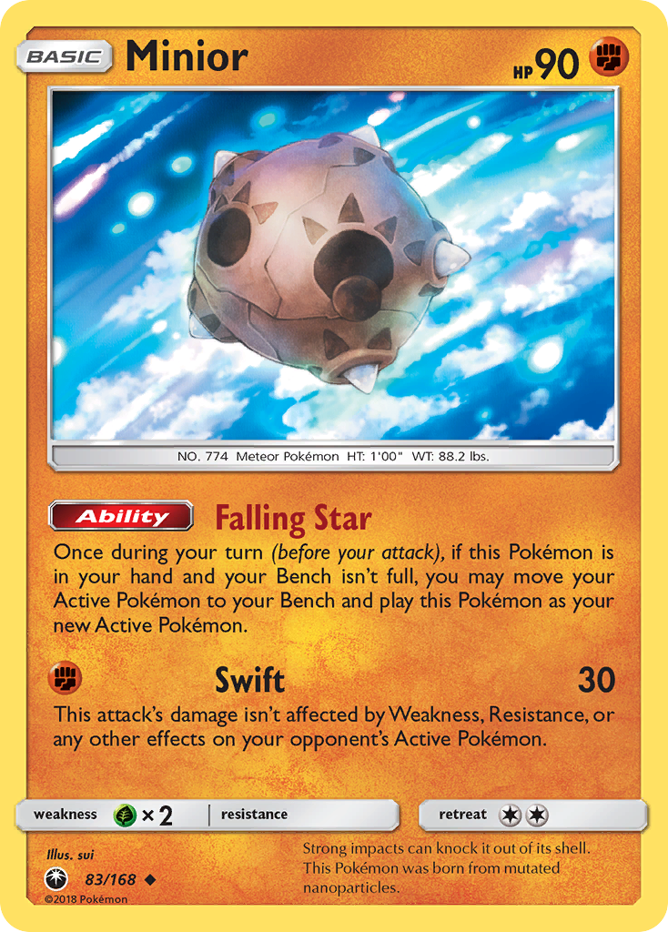 Minior (83/168) [Sun & Moon: Celestial Storm] | Black Swamp Games