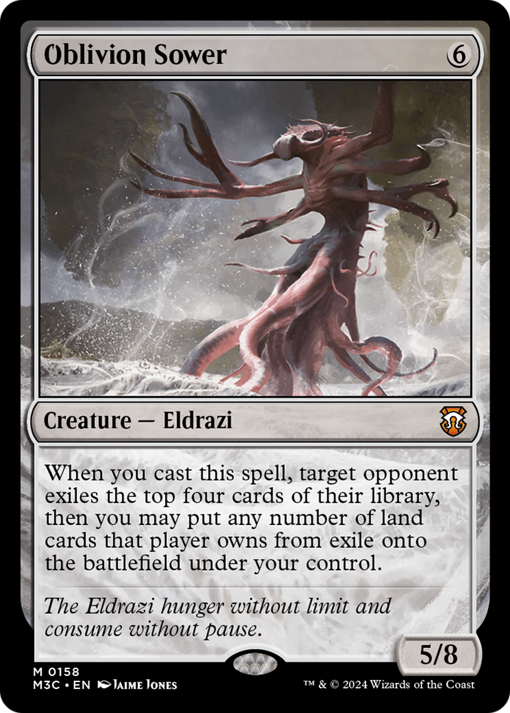 Oblivion Sower (Ripple Foil) [Modern Horizons 3 Commander] | Black Swamp Games