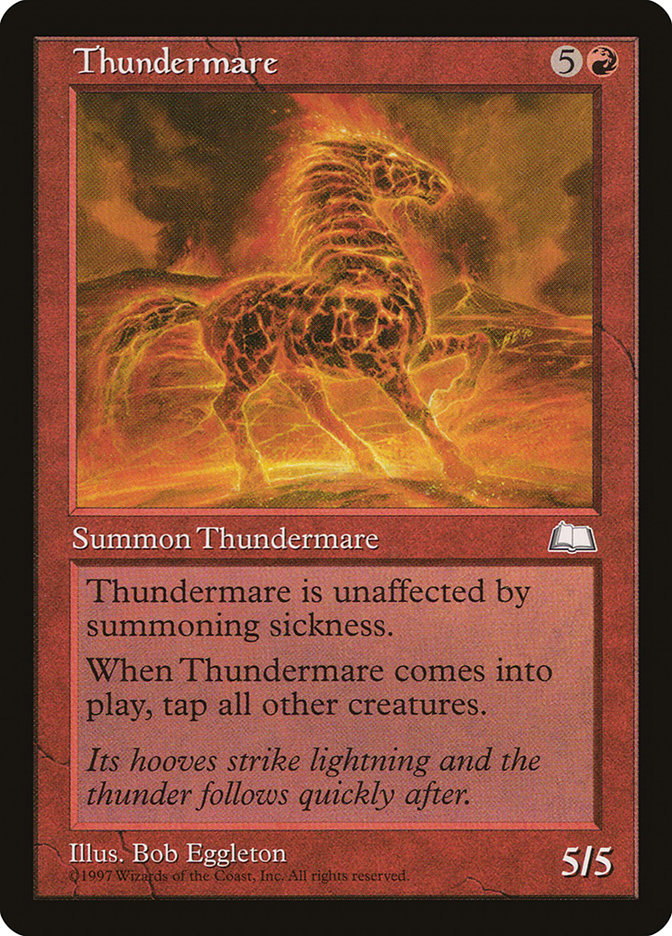 Thundermare [Weatherlight] | Black Swamp Games