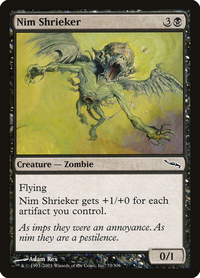 Nim Shrieker [Mirrodin] | Black Swamp Games