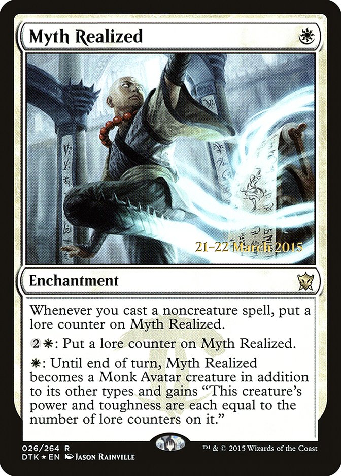 Myth Realized [Dragons of Tarkir Prerelease Promos] | Black Swamp Games